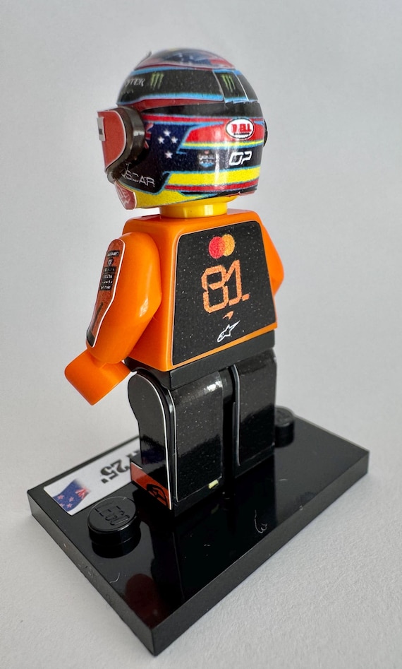 F1 Minifigure Oscar Piastri Winner GP China 2025 Mclaren Formula 1