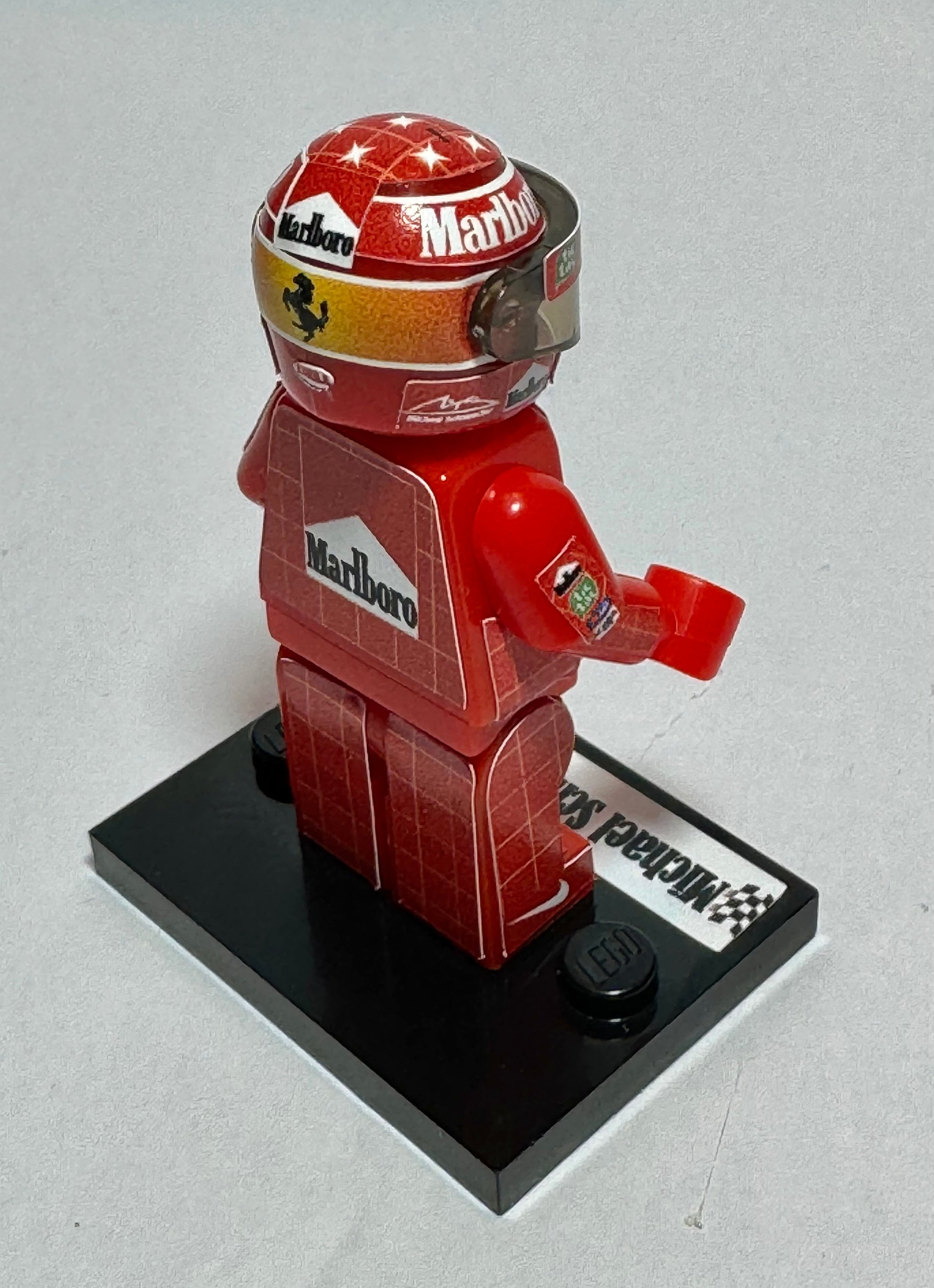 Minifigure Set 2 Drivers X Ayrton Senna Mclaren Michael Schumacher