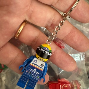 アイルトン・セナ キーホルダー マクラーレン 赤 F1 フォーミュラ1