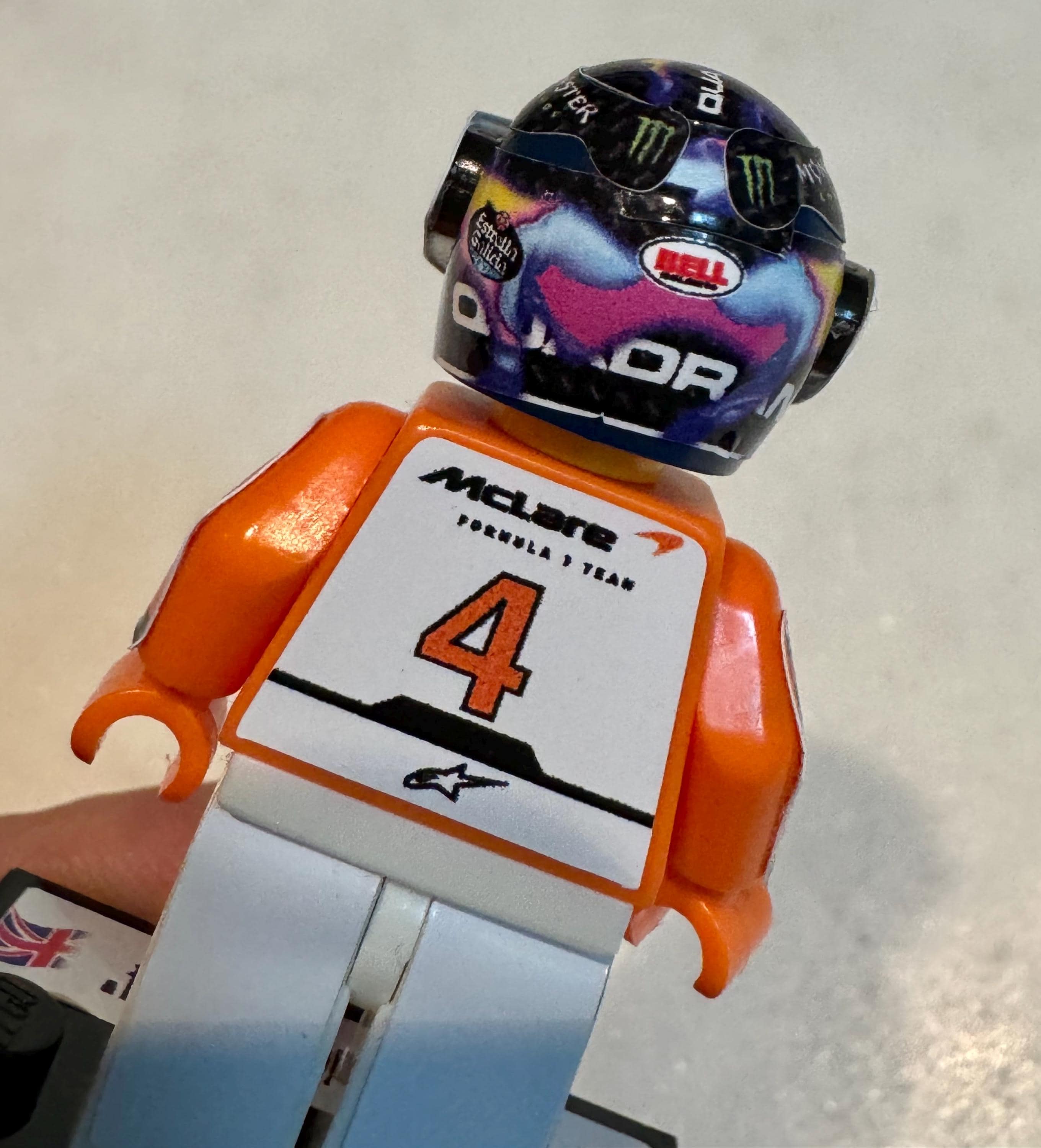 Lando Norris 2024 Gp Singapore Mclaren F1 Suit Grand Prix Driver