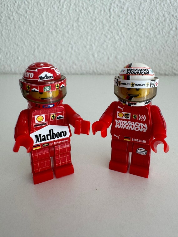 ミニフィギュアセット ドライバー2体 x ミハエル・シューマッハ