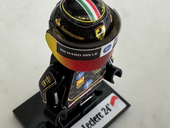 Charles Leclerc 2024 Ferrari gp Winner Monza F1 suit Grand Prix figura driver minifigura minifigure