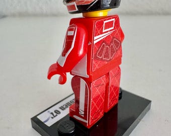 F1 Minifigure Kimi Raikkonen 2007 Ferrari Would Champion - Etsy
