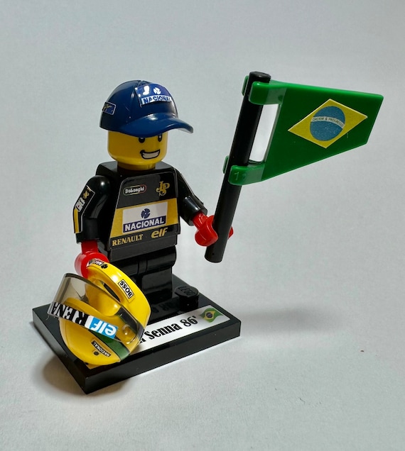 Lot De 4 Miniatures F1 Ayrton Senna – 1/43 – Lotus Et McLaren – Figurines Pilote