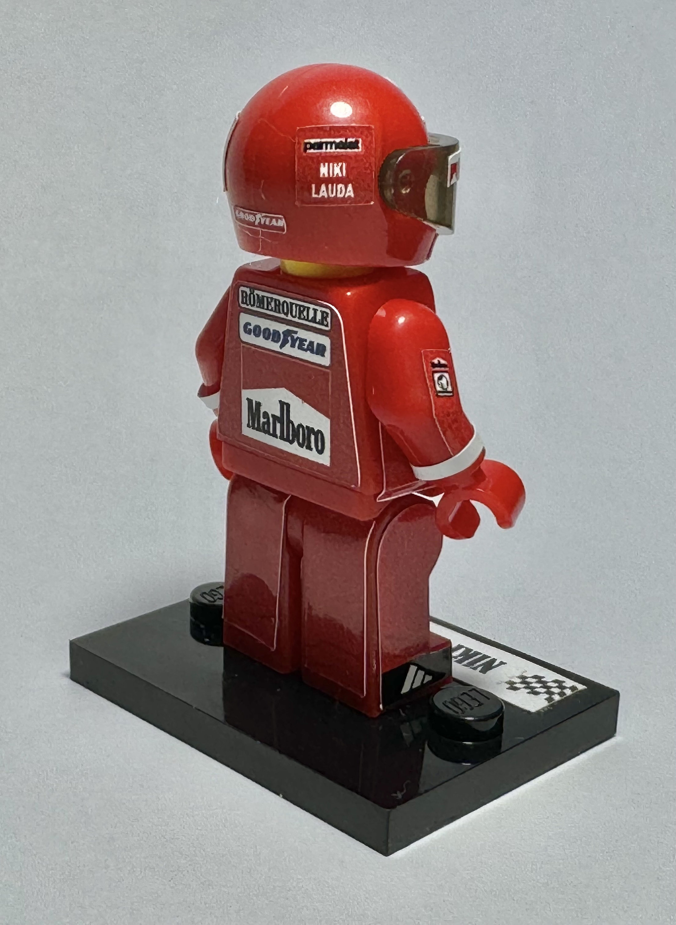 FIGURINE 1/18 NIKI LAUDA VROOM NOT PEINT FOR EXOTO MINICHAMPS GP
