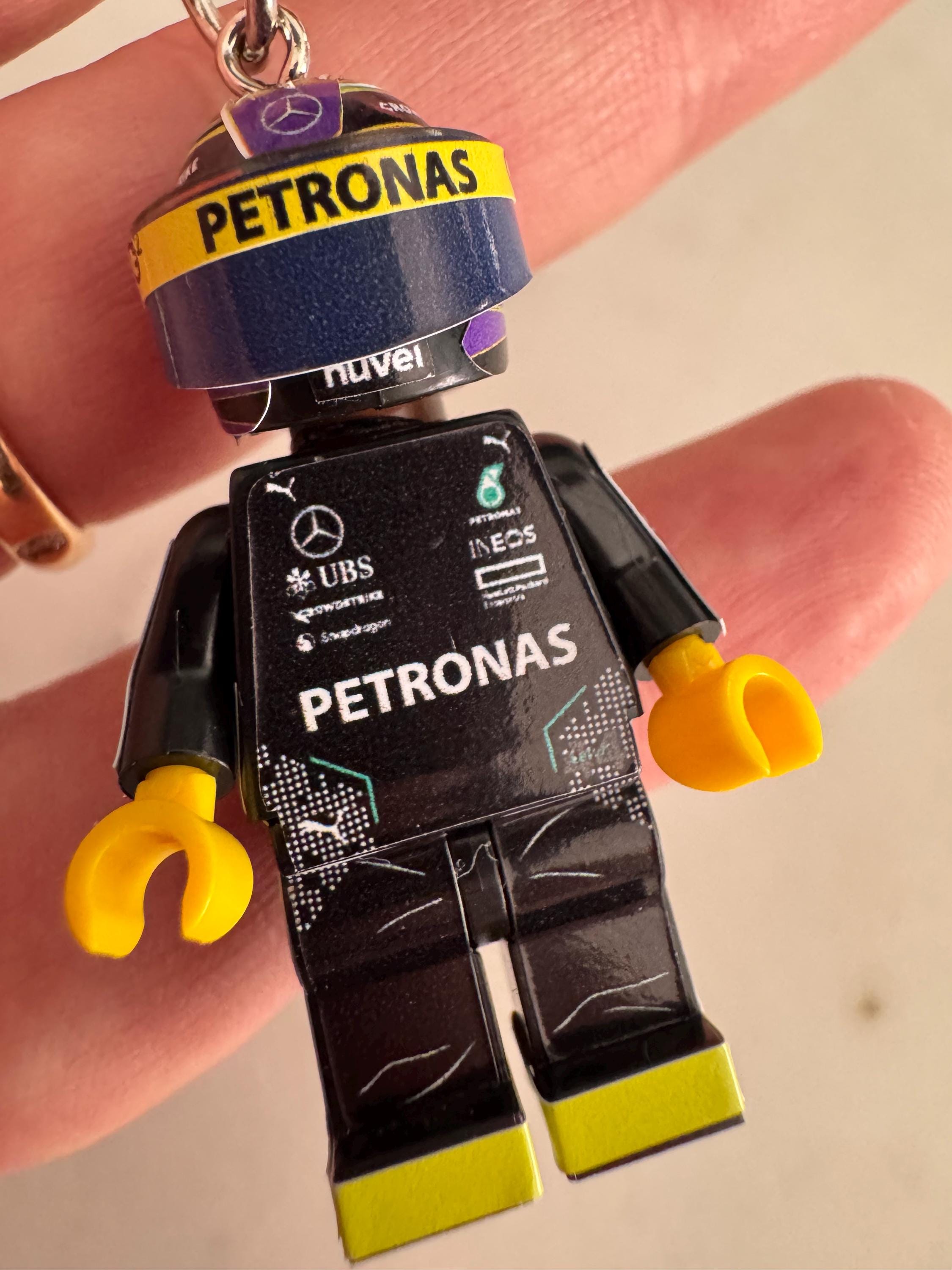 F1 ルイス ハミルトン DANKE MERCEDES - 2024 ミニフィギュア