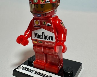 カスタムミニフィギュア - ミハエル・シューマッハ - 2004年ワールド