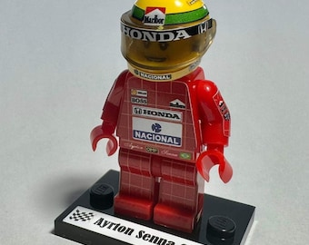 アイルトン・セナ キーホルダー マクラーレン 赤 F1 フォーミュラ1