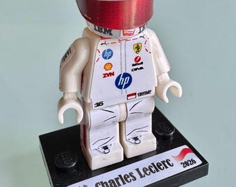 F1 Minifigure Charles Leclerc 2026 Monte Carlo GP Ferrari