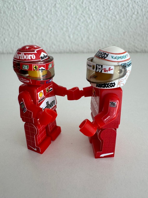 ミニフィギュアセット ドライバー2体 x ミハエル・シューマッハ