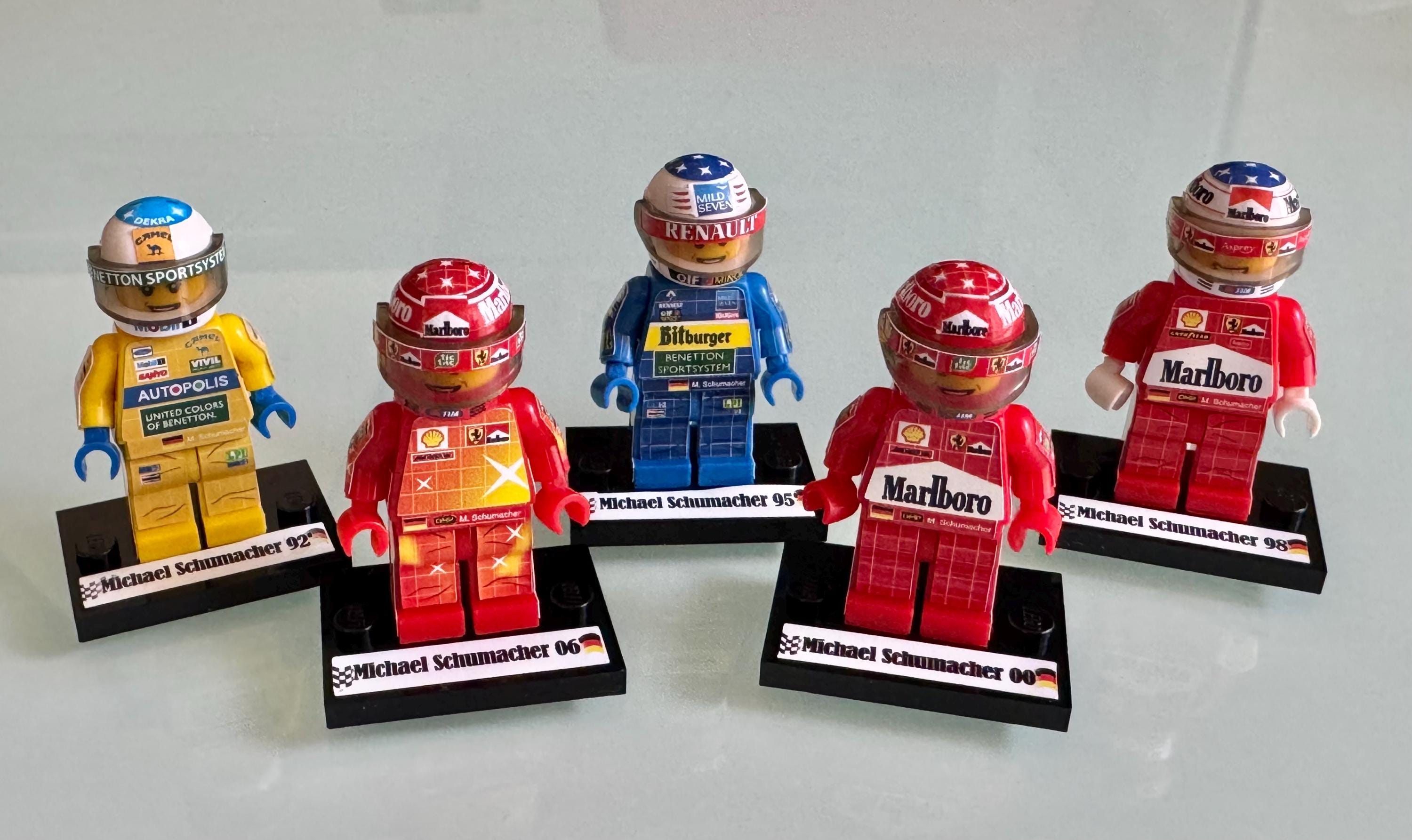 F1 ミハエル・シューマッハ 世界チャンピオン ヒストリーセット 5 ミニ