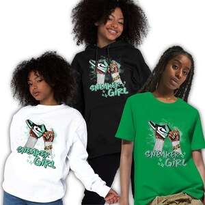 T-Shirt Abbinata A Sneaker AJ 1 High Green Glow – Modello Trust No One Friday – Unisex