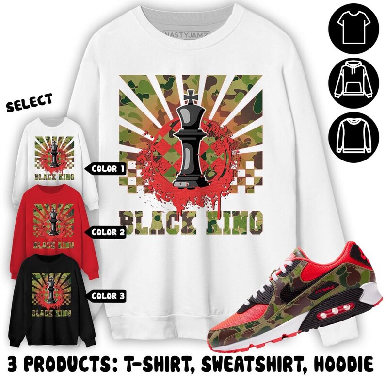 AM 90 Dark Sage Solar Red Unisex Tshirt, Sweatshirt, Hoodie, Black