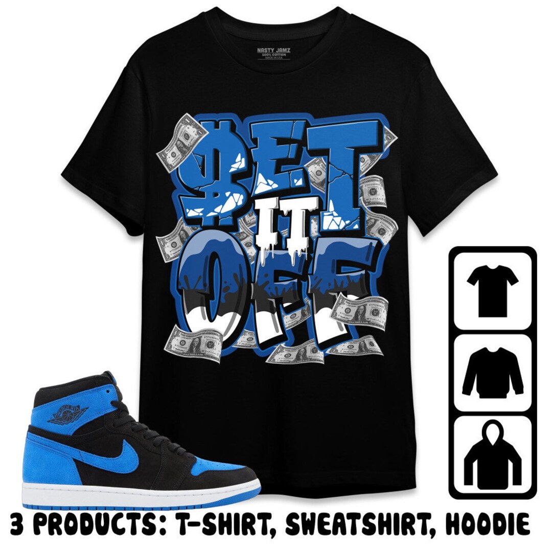 royal blue jordan shirt