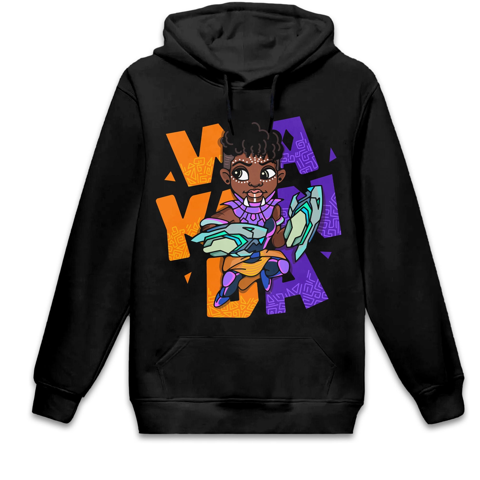 Discover Sudadera con Capucha Wakanda Para Siempre Wakanda Forever Vintage Unisex