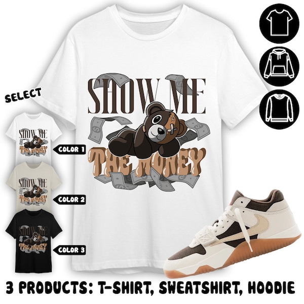 Jordan Jumpman Jack Unisex Color T-Shirt, Sweatshirt, Hoodie, Show Me The Money, Shirt In Sand To Match Sneaker