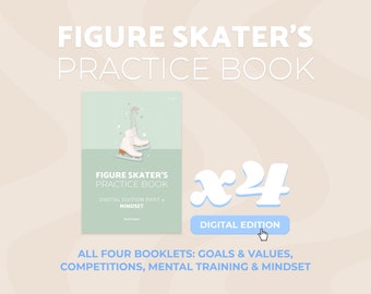 Figure Skater's Practice Book Full Digital Collection, sports psychology book for figure skating