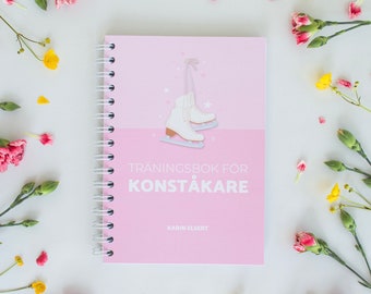Träningsbok för Konståkare Schwedisch