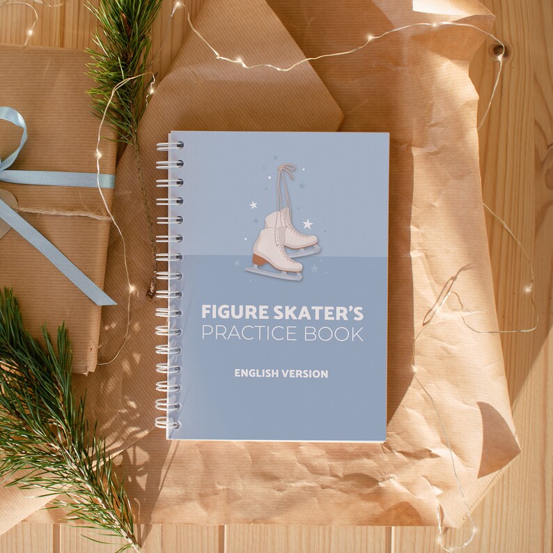 Figure Skater's Practice Book, Figure Skating Book, Figure Skating Gift ...