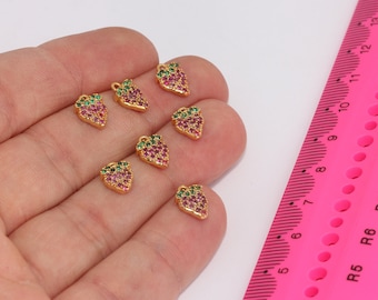 Pave C.Zirconia Charms