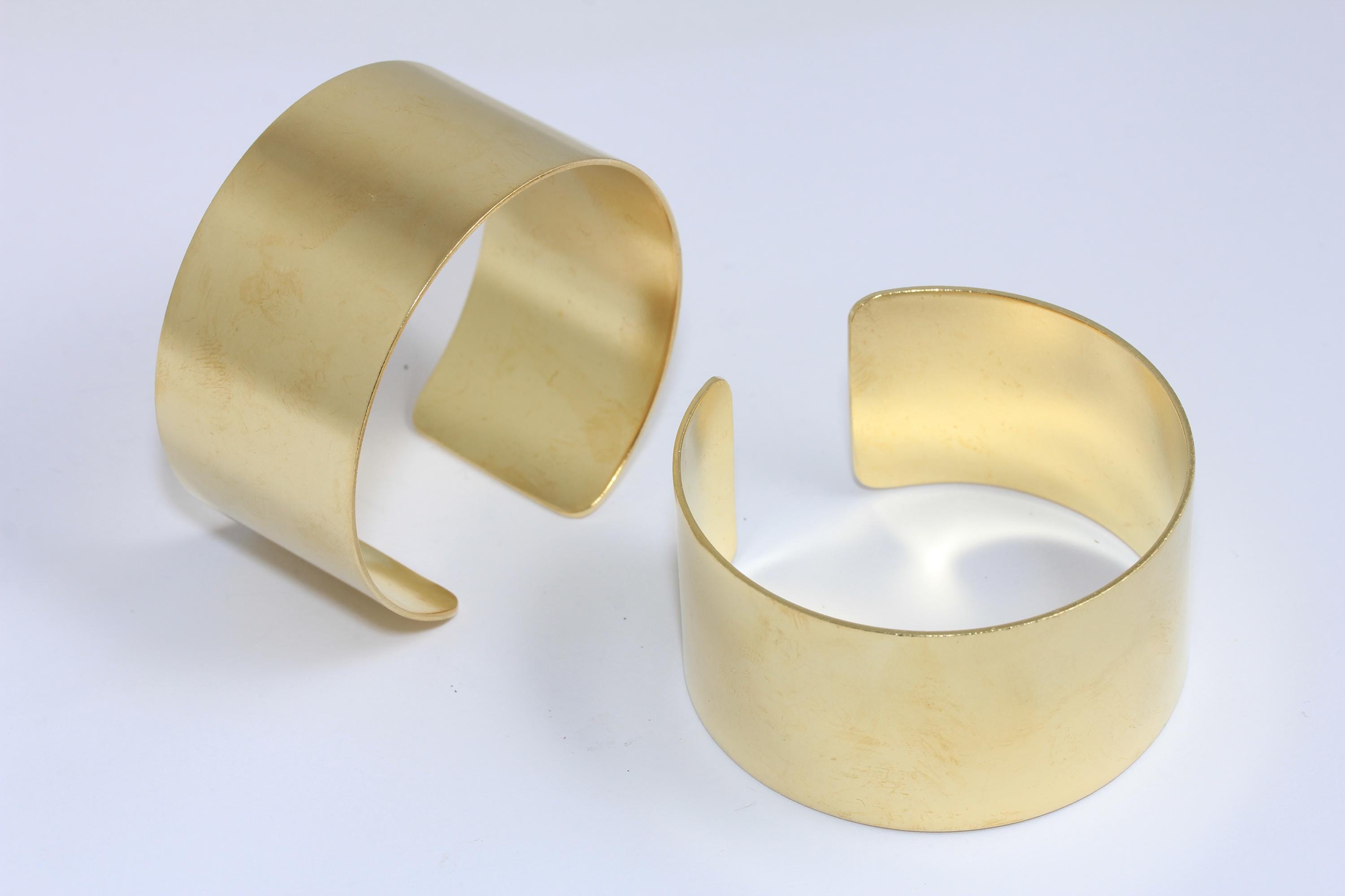 30x155mm Raw Brass Flat Bracelet, Brass Cuff Bracelet Open Cuff Bracelet, Flat Bracelet Bangle, Raw Brass Findings, MBGTVF22