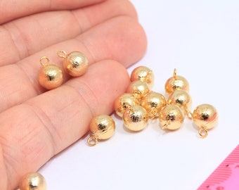 24k Gold Plated Charms