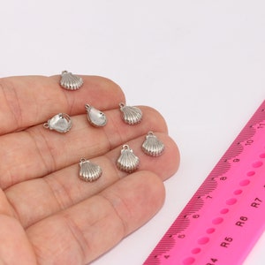 8 x 10 mm Rodowana muszla morska, koraliki z muszli, zawieszka z muszli, letnie zawieszki, letnie zawieszki, MBGXP74