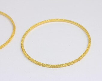 Pulseira de latão bruto de 60 mm, pulseira martelada, pulseiras pequenas para usar juntas, joias de latão bruto, peças de latão bruto, MBGCLO16