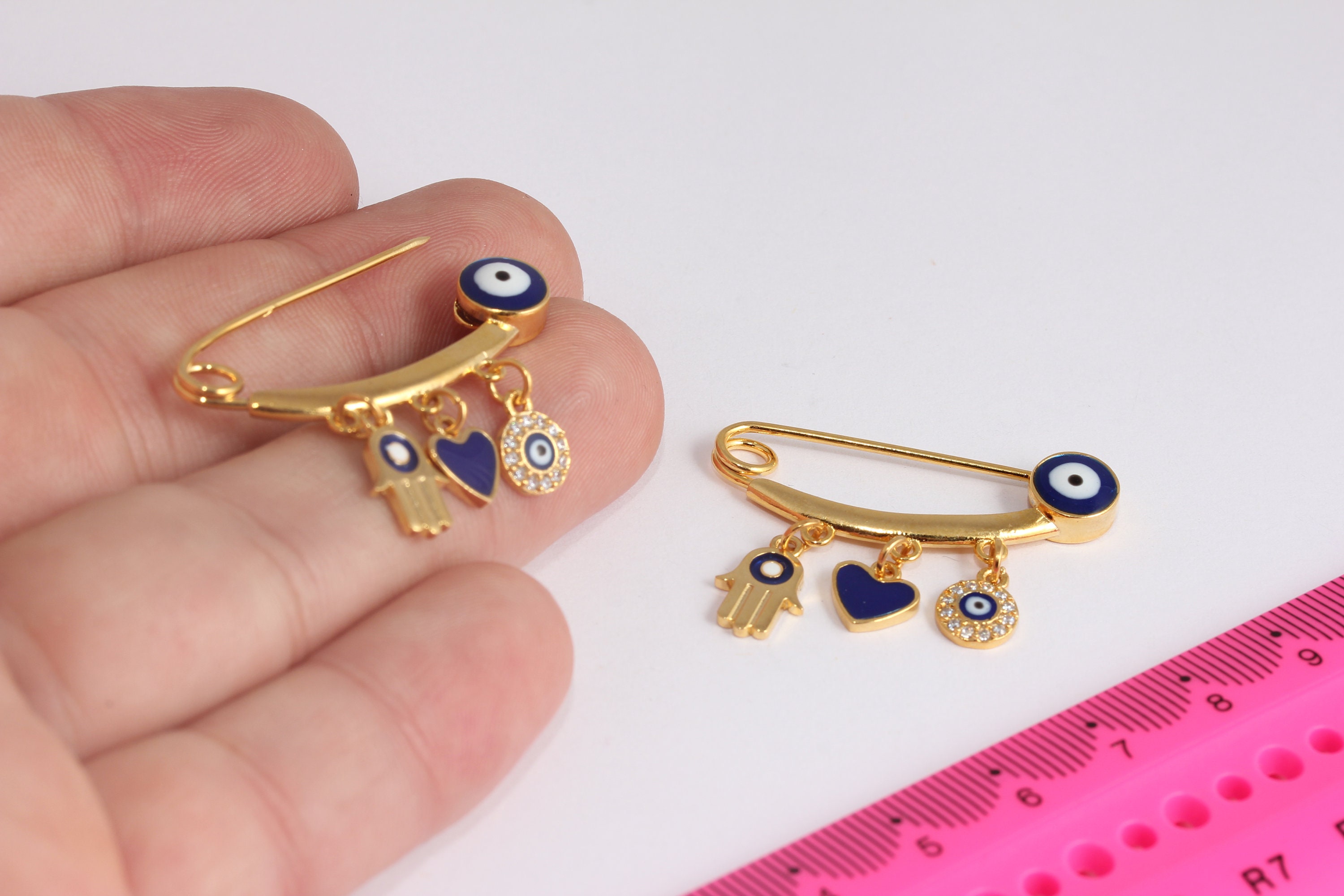 Cute Safety Pin Etsy