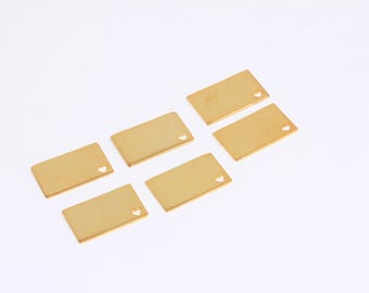 10,5x16mm 24 Shiny Gold  Envelope Charms, Envelope Pendant, Letter Envelope, Love Charms, Love Beads, Gold Plated Findings, MBGROSE252-2