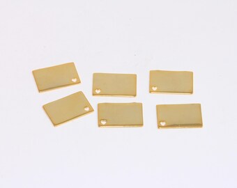 10,5x16mm 24 Shiny Gold Envelope Charms, Envelope Pendant, Letter Envelope, Love Charms, Love Beads, Gold Plated Findings, MBGBRT882-2