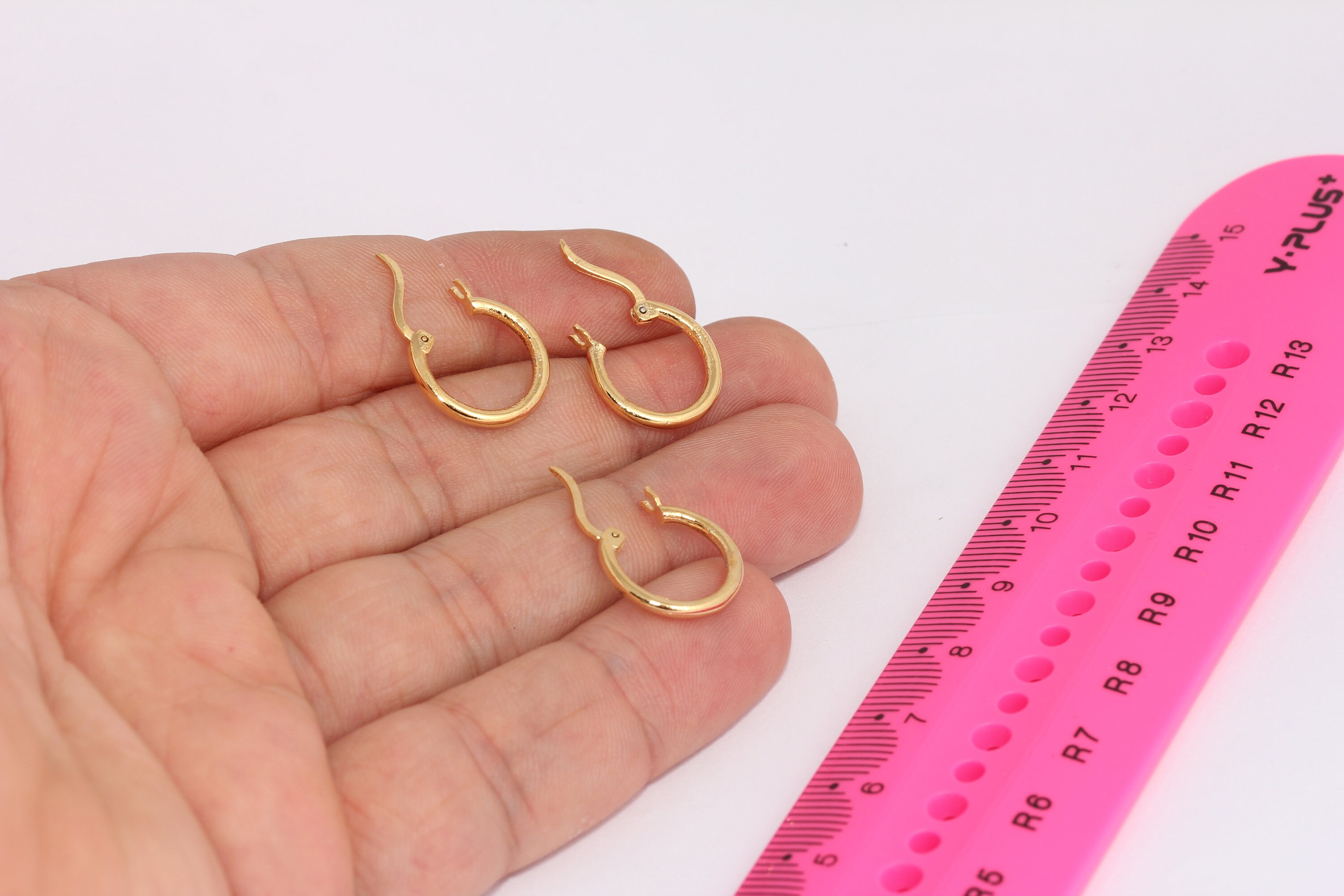 Wholesale BENECREAT 2 PCS 14K Gold Filled Lever Back Earring Hooks Findings  Leverback Shell Earrings for DIY Jewelry Making - 17x11mm 