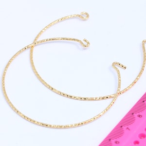 Shiny Gold Plated Wire Bracelet, Expandable Bangle, Bracelet  MBGCHK176-2
