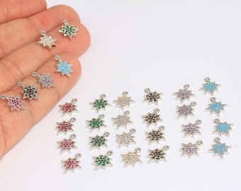 Pave C.Zirconia Charms