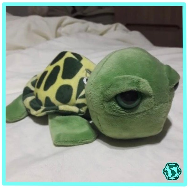 Turtle Plushie Soft Toy - Donating Profits to Save Injured Sea Turtles and Removing Ghost Nets from our Seas and Oceans