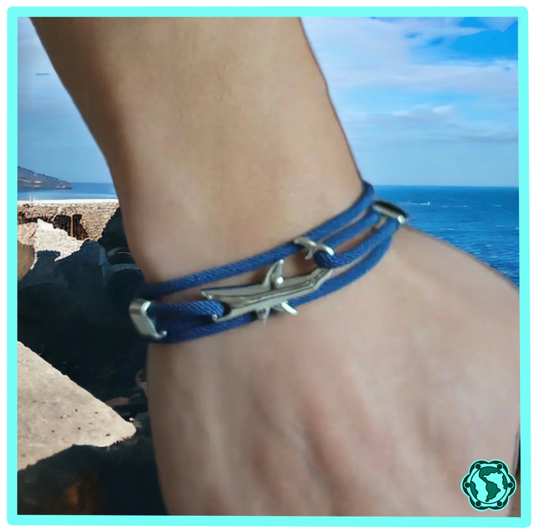 Shark rope deals bracelet