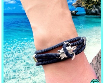 Turtle Rope Bracelets - Donating Profits to Save Injured Sea Turtles and Removing Ghost Nets from our Seas and Oceans