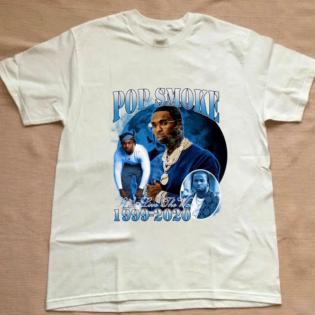 Pop Smoke Shirt Pop Smoke Rapper Tshirt Vintage 90