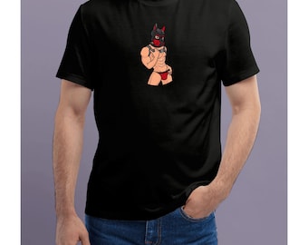 T-shirt Muscle Pup - Nera
