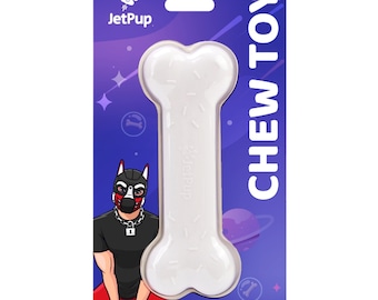 White Bone Chew Toy for Human Puppies