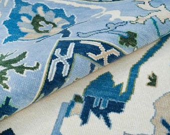 Exquisite Oushak Turkish Hand Knotted Rug 4x6 5x8 6x9 8x10 9x12 10x14 ft Handmade Rugs for Living Room Antique Contemporary rug