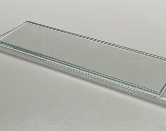 Varilla de revestimiento de vidrio, empujador de charcos 23 cm 9in ∅8 mm para técnicas de fotografía alternativas - Varilla de revestimiento de vidrio para esparcir emulsión
