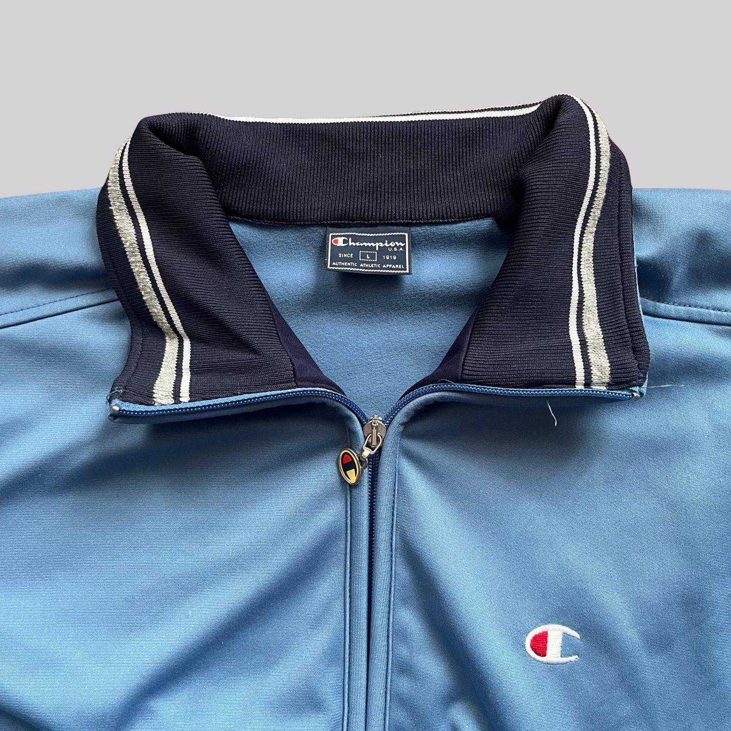 Y2K Champion Vest / Blue / L / Sweat Jacket / Sports Jacket - Etsy