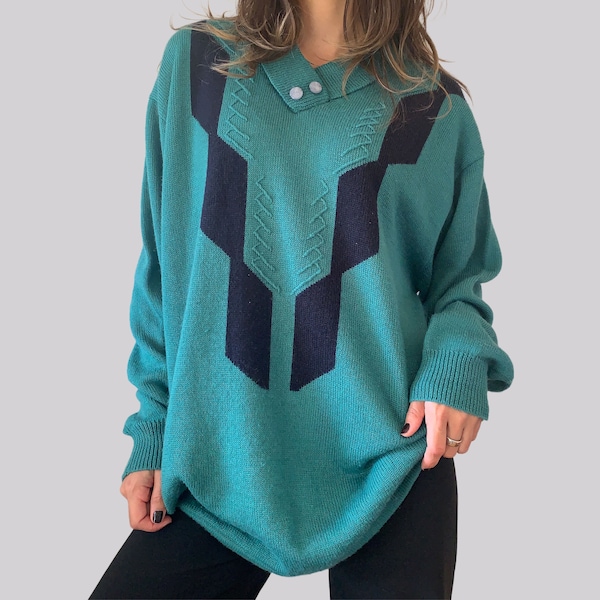 Vintage Retro Strickpullover