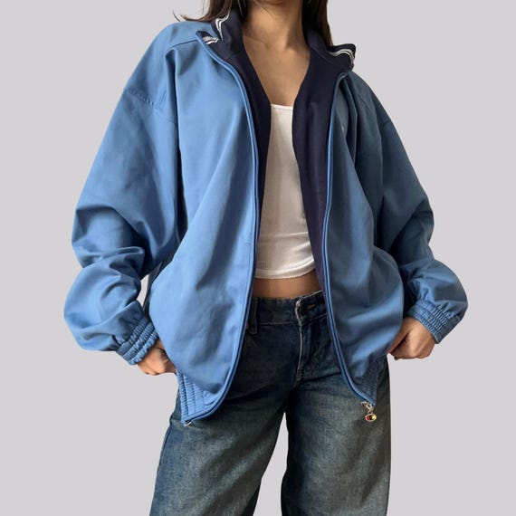 Y2K Champion Vest / Blue / L / Sweat Jacket / Sports Jacket - Etsy