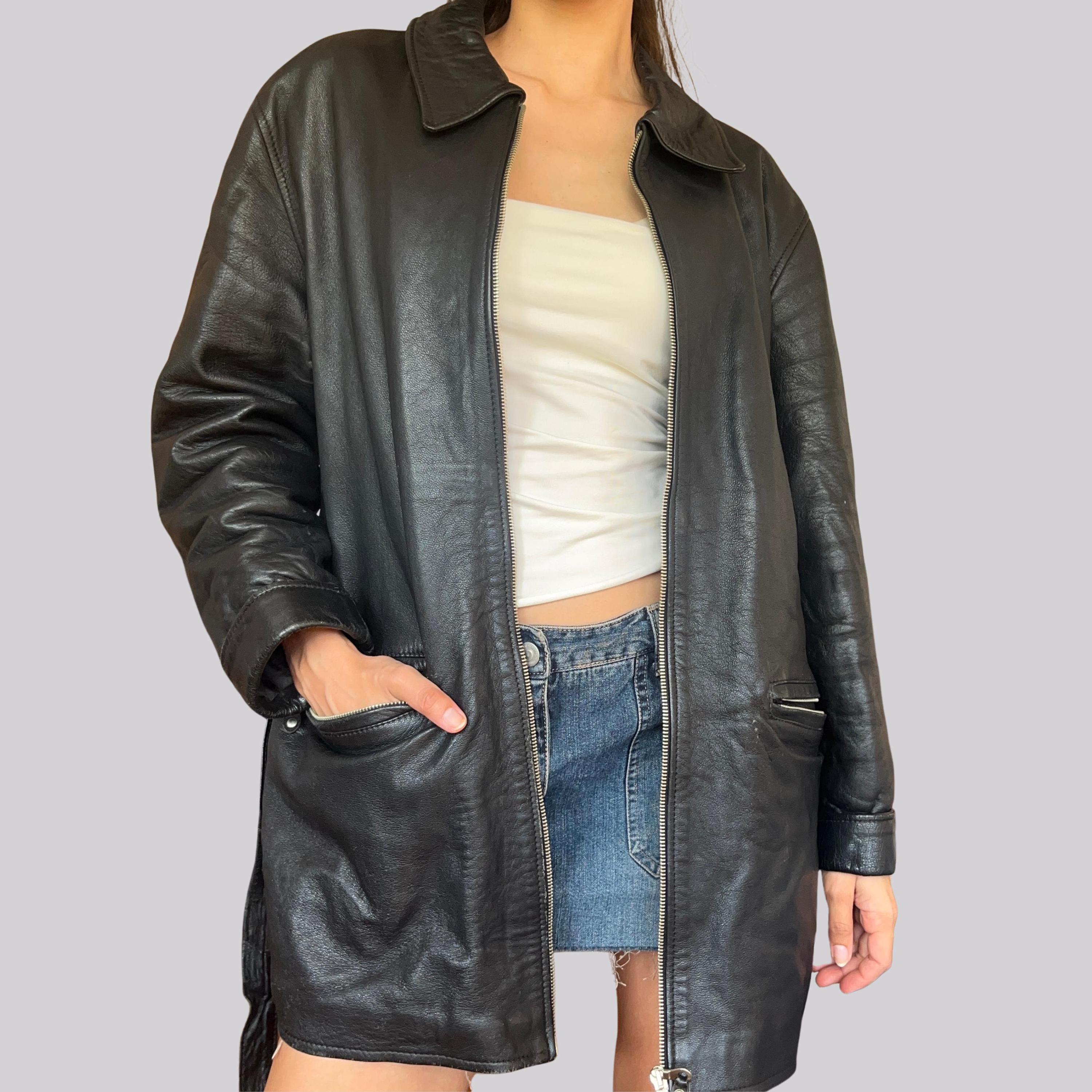 Vera pelle leather jacket - Etsy 日本