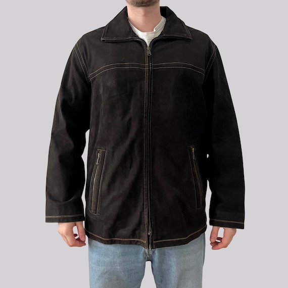 Vintage Leather Jacket Straight Fit Buffalo Leather / Brown