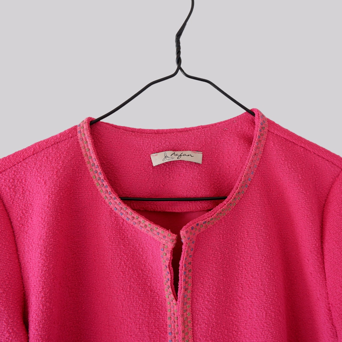 Vintage Strickjacke, foto 2 di 3