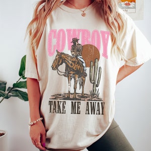 Bubble Pink Western Print Tee main image 1