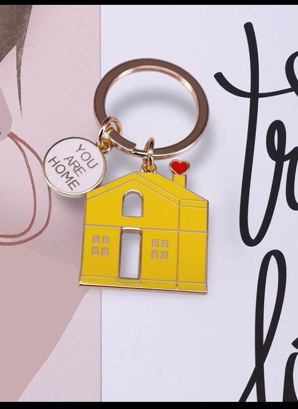 Harry's House Keychain, Harry's Gift, Gift for Her, Gift for Him